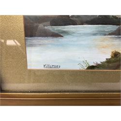 English School (20th century): 'Killarney', oil on board unsigned, titled 14cm x 22cm
