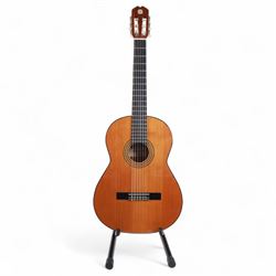 Admira Malaga classical guitar, in fitted hard case with black plush interior, guitar L100cm