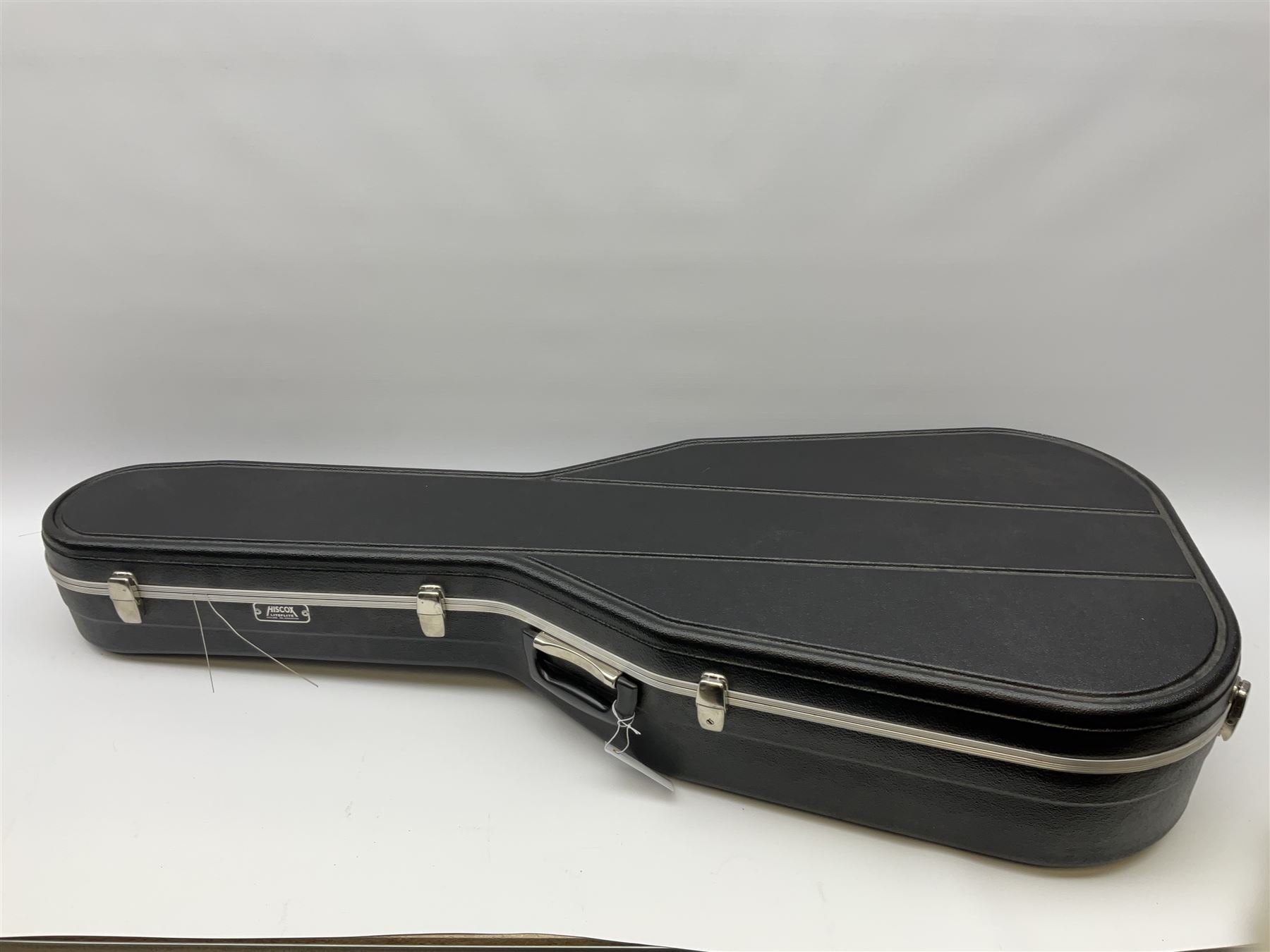 Fender model DG-20CE NAT semi-acoustic guitar with mahogany back and sides and spruce top, serial no. 03035336, L104cm, in fitted carrying case