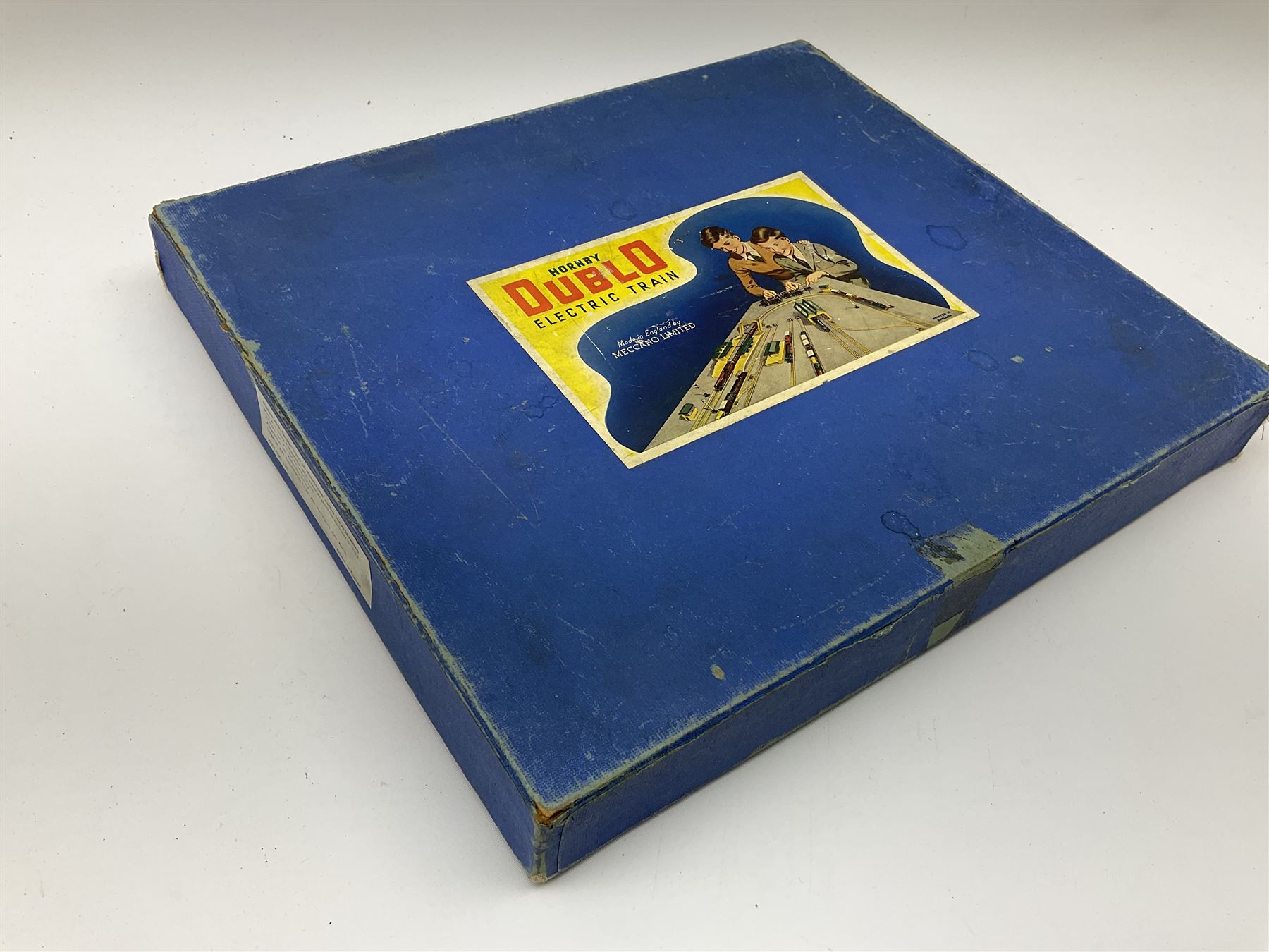 Hornby Dublo - three-rail EDG17 Tank Goods Train set with BR black 0-6-2 Tank locomotive No.69567, three items of rolling stock and brake van, quantity of straight and curved track, boxed.