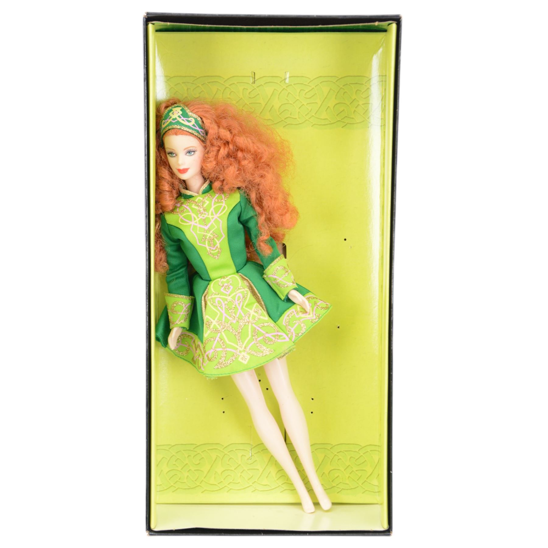 Five Mattel Dolls of the World Collector's Edition Barbie Dolls, including Princess of China, Princess of Japan, Princess of England, Princess of Ireland and Festivals of the World Irish Dance edition, all boxed