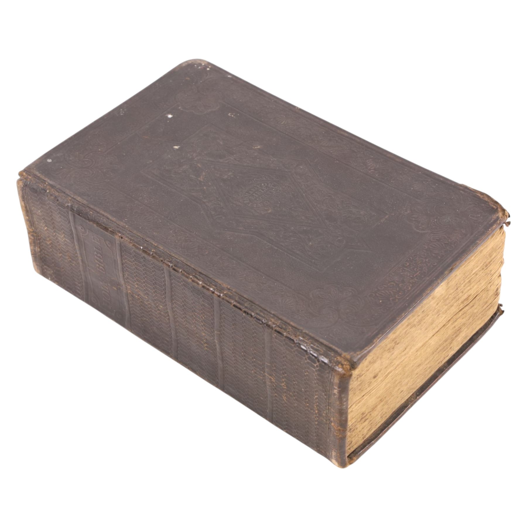 19th century Holy Bible, for Bible society 