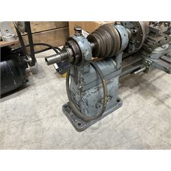 WM precision lathe with Thompson Houston electric motor together with Alfred Herbert die head and bits
