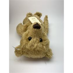Steiff limited edition British Collector's Teddy Bear 2002, honey golden colour with growler mechanism, No.170/4000, H14