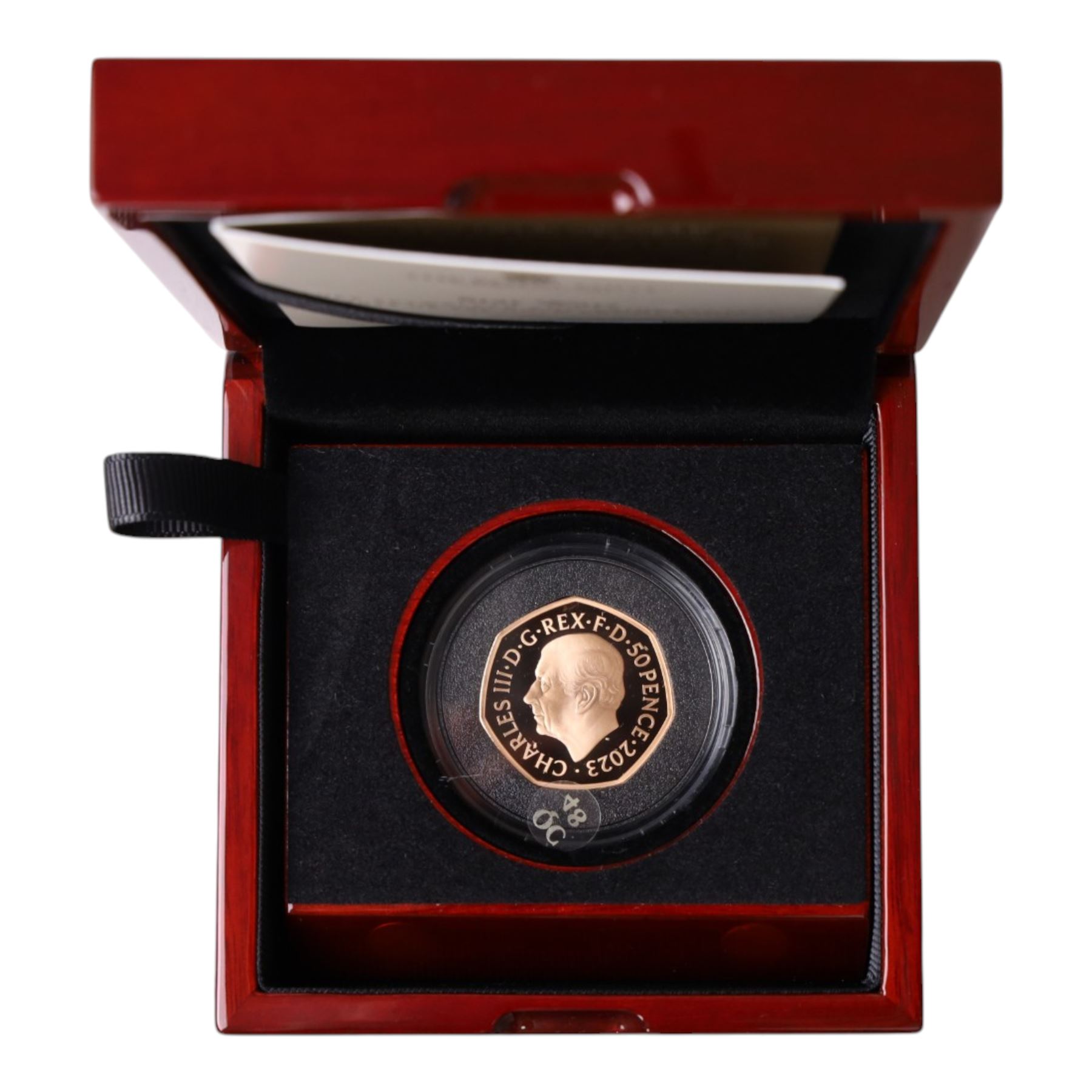 The Royal Mint United Kingdom 2023 'Star Wars Luke Skywalker and Princess Leia' gold proof fifty pence coin, cased and boxed with certificate