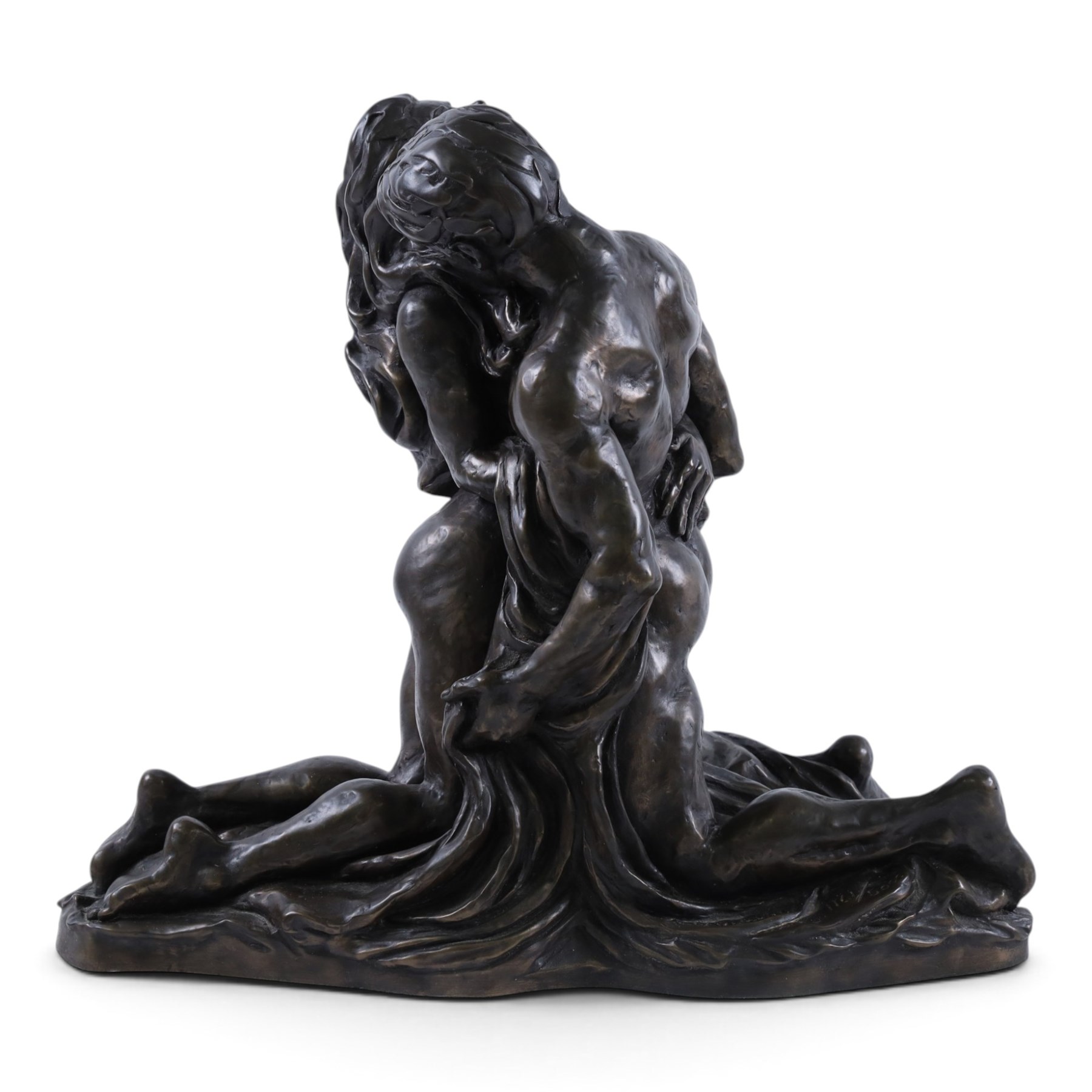 Ronald Cameron -  Poetry of Love limited edition sculpture, limited edition 1161/5000 with certificate of authenticity, H31cm 