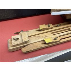 Large quantity of art supplies and equipment to include Crimson & Blake easel, tabletop easel, two large Winsor & Newton canvases and further smaller canvanses, sketchpads, paints etc