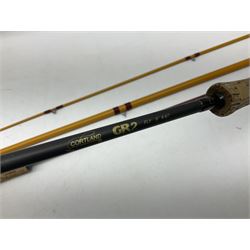 Quantity of fly and sea fishing rods and accessories, to include Shakespeare Boat 210 rod, Daiwa rod and others, and Guang Zhao FLD9000 course fishing reel, Beachmaster 7000FD, Rimfly II amd Penn Super Mariner, tackle etc