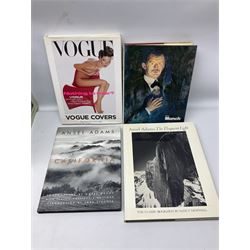 Fourteen assorted photography and art reference books, to include Edvard Munch, Rodin, Brett Weston, Ansel Adams, etc