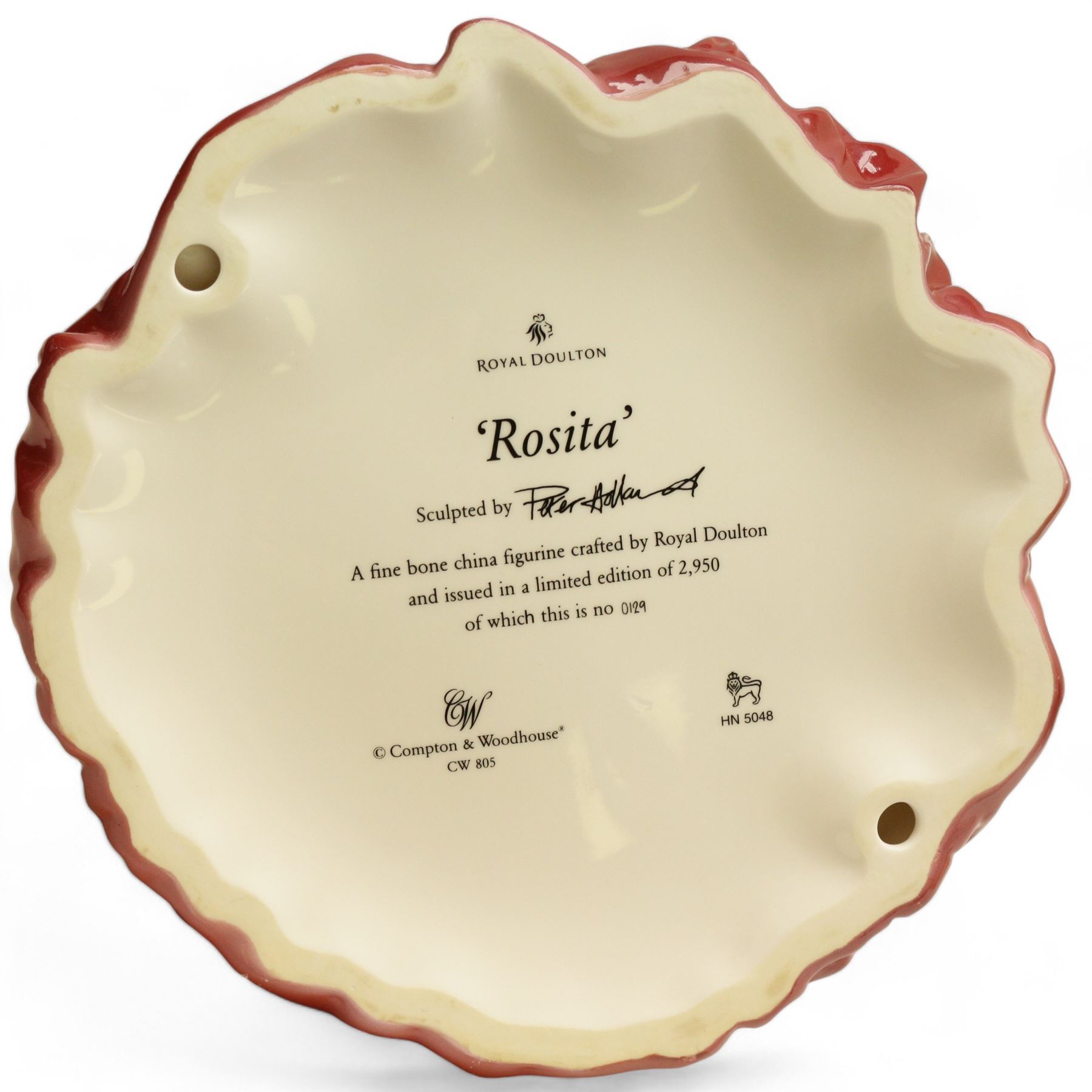 Royal Doulton figure Rosita, limited edition figure no.129/2950