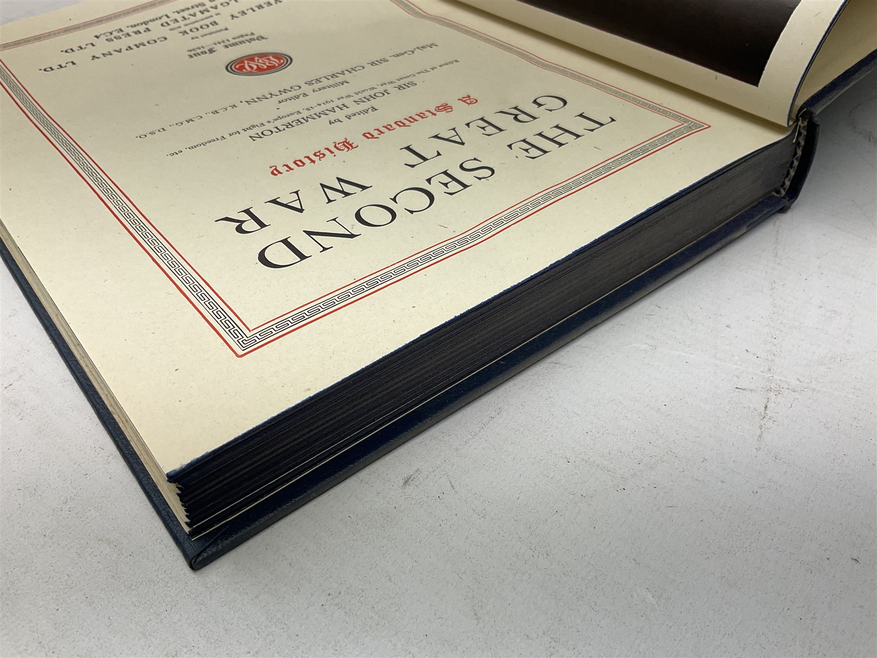 The Great War  by H W Wlison. 13 volumes. 1914-19;The Second Great War by Hammerton. 9 volumes; and The Second World War by Winston Churchill. 6 volumes.
