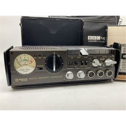 Uher 4100 Report-V professional tape recorder, with case, together with Uher 4000 Report professional tape recorder 