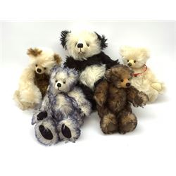 ABJ (Actually Bears by Jackie) limited edition panda teddy bear No.1/5 H10