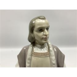 Lladro figure, The Great Adventurer, modelled as Christopher Columbus, sculpted by Salvador Furió, with original box, no 5944, year issued 1993, year retired 1994, H30cm