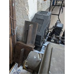 Thornton-Pickard Artist Enlarger, Thornton Pickard Imperial Enlarger, The Newton Epidiascope, Ensign Super Sixteen projector, wooden frame, etc