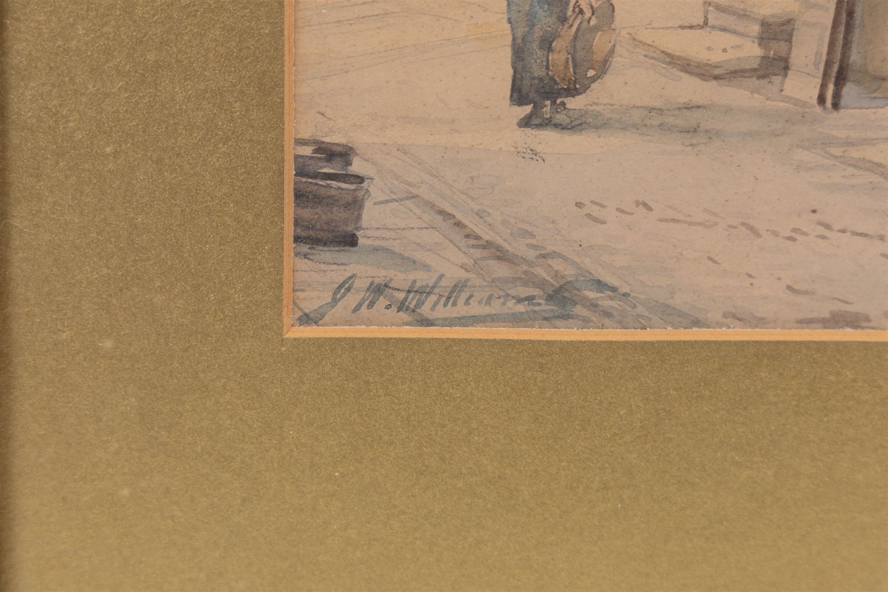 John Wynne Williams (British fl.1900-1920): Whitehead Hill and St Marys Steps, pair watercolours signed 24cm x 15cm; Austen Smith (British Early 20th Century): View towards Scarborough Castle, watercolour signed and dated 1913, 10.5cm x 17.5cm; A Smith (British Early 20th Century): Scarborough Harbour Scenes, pair watercolours signed 22cm x 34.5cm (5)