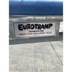 EuroTramp professional folding trampoline, 5m x 3m x 110cm high - THIS LOT IS TO BE COLLECTED BY APPOINTMENT FROM DUGGLEBY STORAGE, GREAT HILL, EASTFIELD, SCARBOROUGH, YO11 3TX