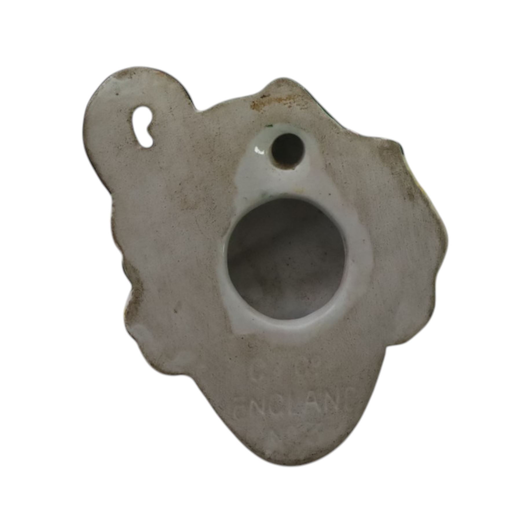 Goebel Art Deco wall mask, Lady in Tyrolean Hat, with impressed mark, together with a similar C & Co example 