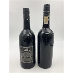 Dow's, 1975 vintage port, 75cl unknown proof and Croft, 1978 late bottled vintage port, 75cl unknown proof (2)