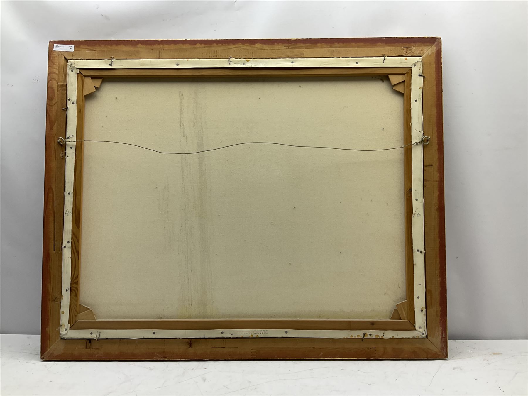 Dion Pears (British 1829-1985): French and British Men O' War, oil on canvas signed 70cm x 90cm