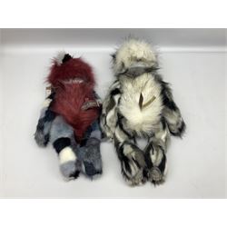 Six Charlie Bears, comprising limited edition Julia CB202007A, limited to 3000, Stollen CB171738, Bundle CB181868A, Kerri CB171757, Sandie CB171763B, each designed by Isabelle Lee, each with tags, and an example CB161631B lacking tag