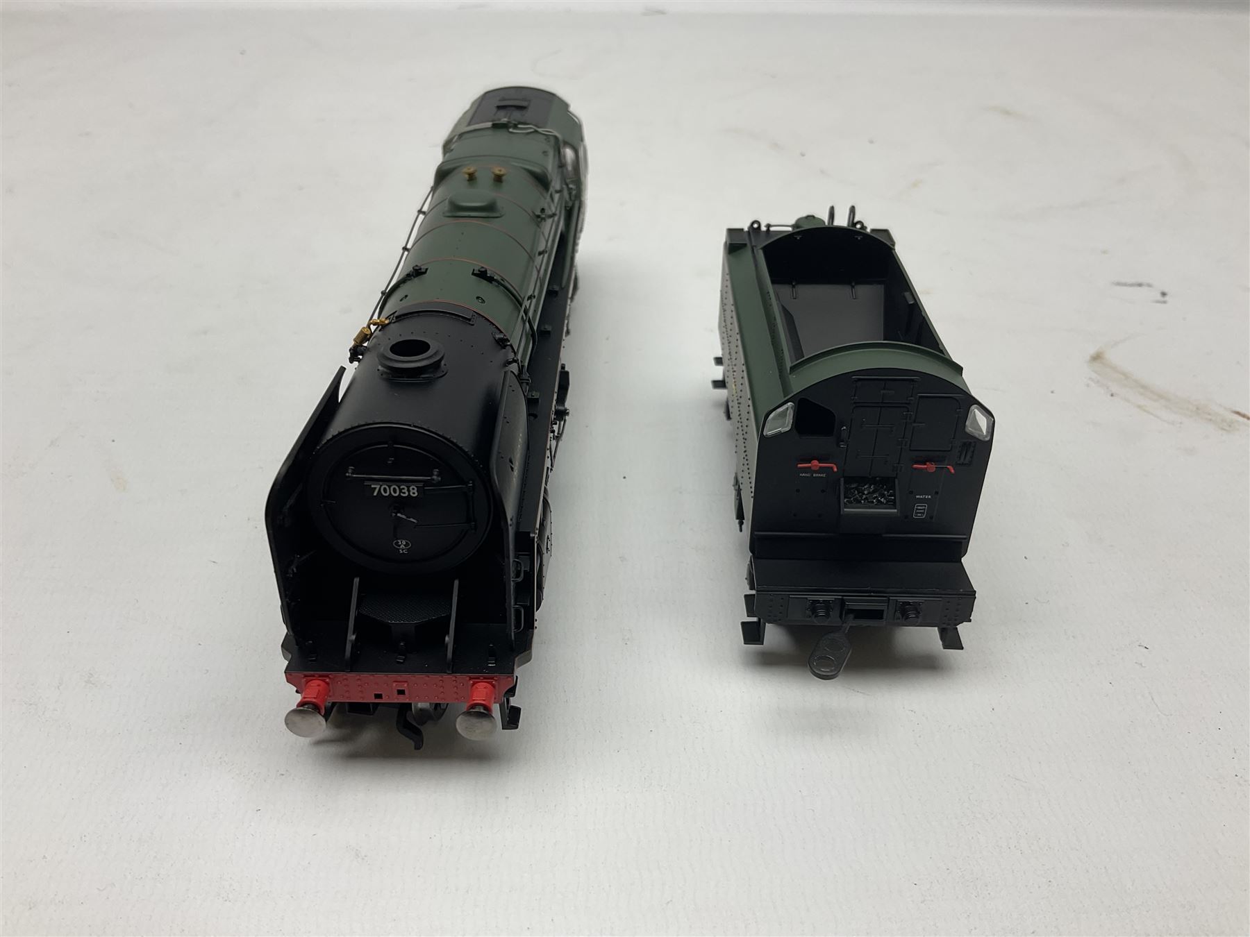 Hornby '00' gauge - Class 4P 2-6-4T locomotive 'LMS Fowler' no. 2308, Britannia Class 4-6-2 locomotive 'Robin Hood' no. 70038 and Britannia Class 4-6-2 locomotive 'Firth of Clyde' no. 70050, all DCC ready (3)