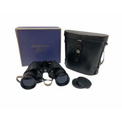 Prinzflex 500 35mm camera, boxed and a pair of Japanese 7 x 50 binoculars in carrying case and box (2)
