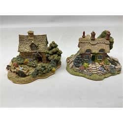 Eleven Lilliput Lane models, including limited edition models, 'Watermeadows', 'Cruck End', 'summer days' etc, eight boxed with deeds