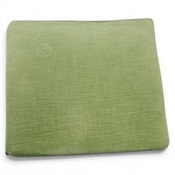 Parker Knoll - 'Froxfield' green armchair with associated stool
