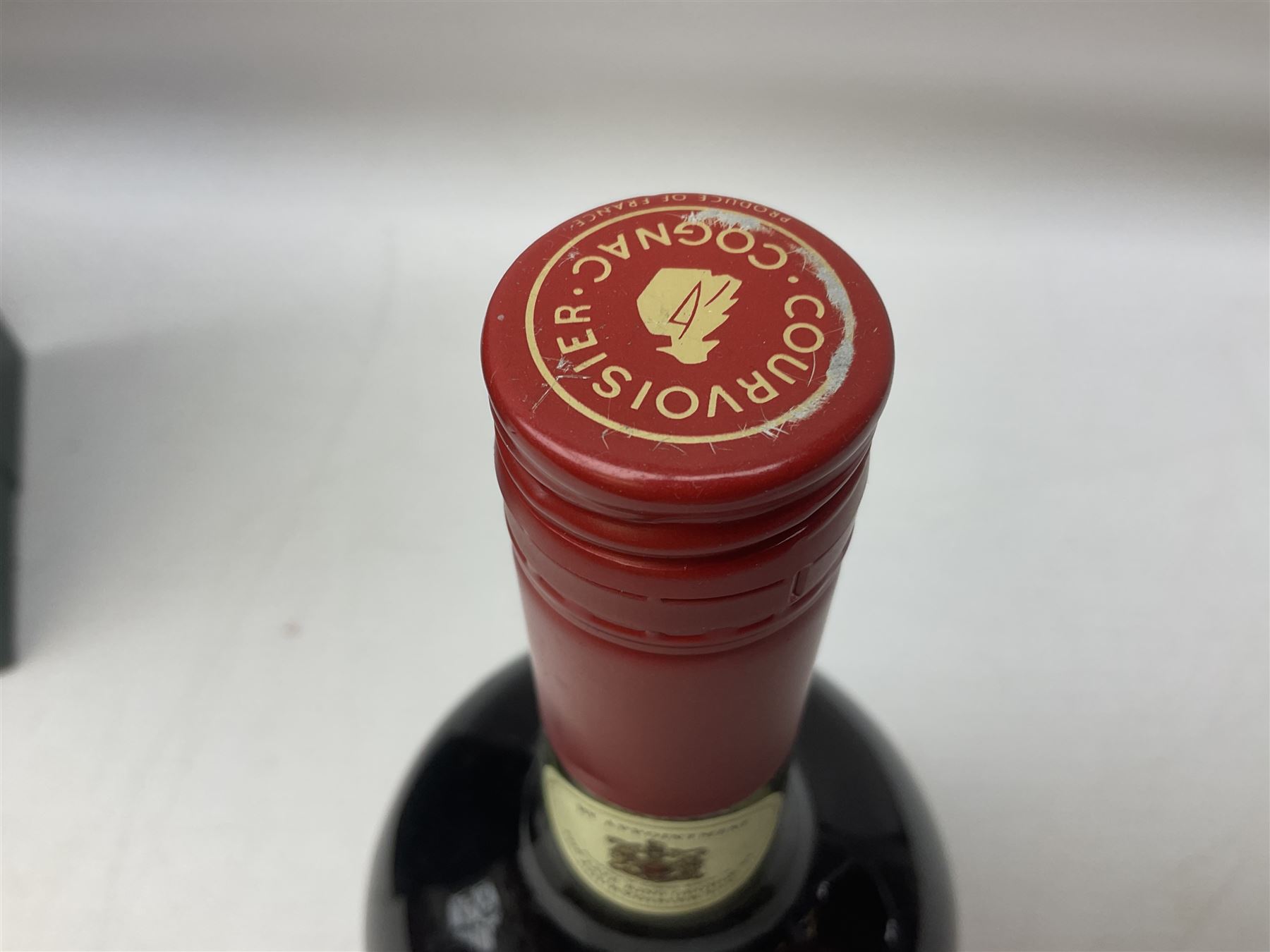 Courvoisier Three Star Luxe Cognac, 24fl oz 70% vol, labelled by appointment to His Late Majesty King George VI, one bottle