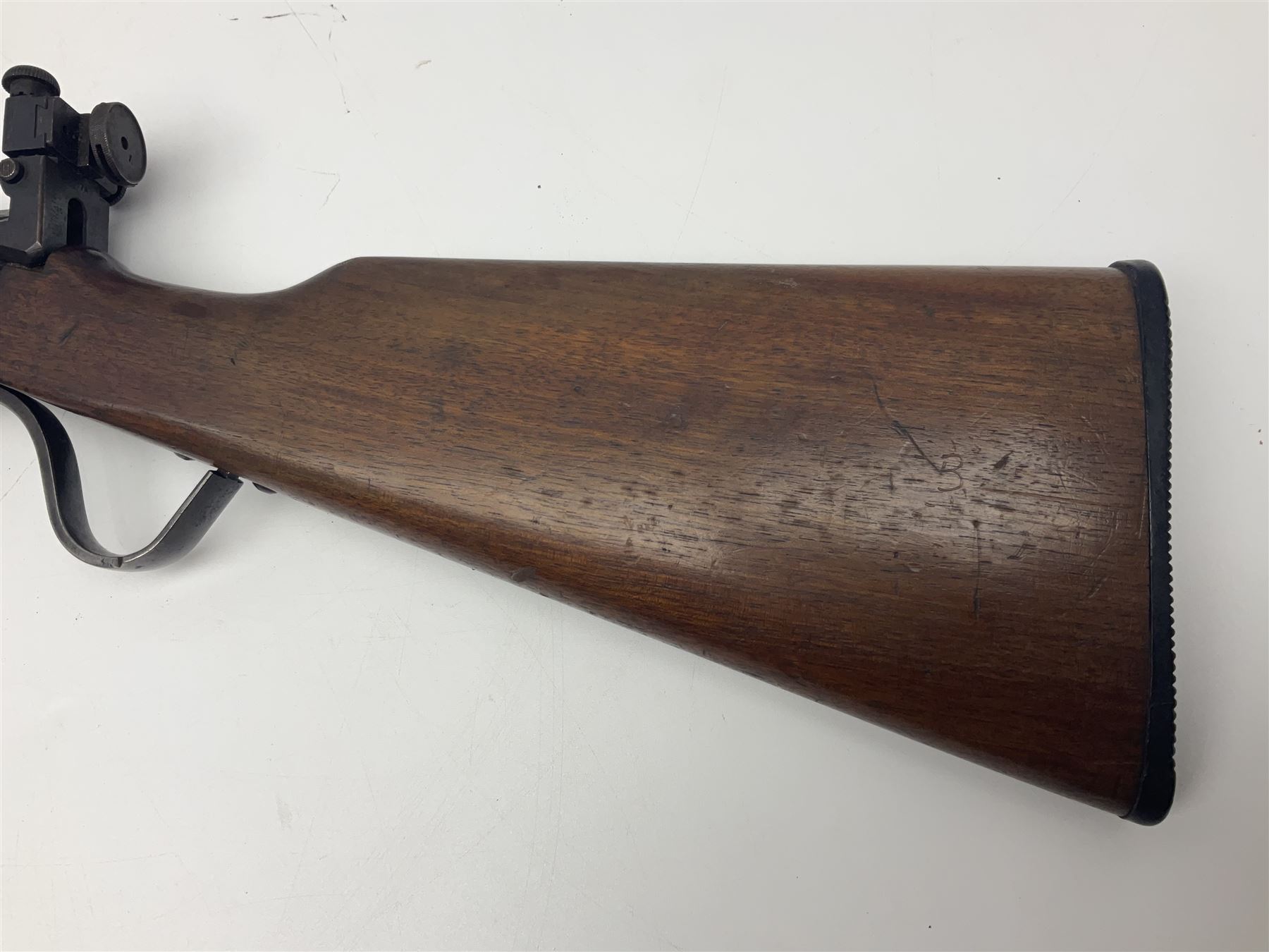 SECTION 1 FIRE-ARMS CERTIFICATE REQUIRED - BSA Martini action .22 long round target rifle, the 63.5cm(25