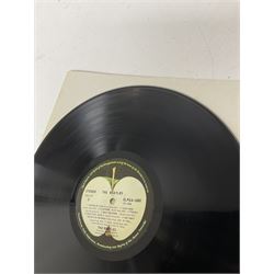 The Beatles White album vinyl record, with side opening gatefold sleeve, Apple Records, Stereo, SLPEA-1007 and 1008, YEX 710, 711 and 712