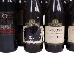 Mixed wine, including Baron Philippe 1983, Mouton Cadet, Montepulciano D'Abruzzo 2003 Barberino, etc, various contents and proof 