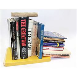 Saber, Clifford; Desert Rat Sketch Book, published by Sketchbook Press, New York 1959 in slipcase, together with military reference books, including The Illustrated Encyclopedia of Fire Arms, Winchester the gun that took the West etc