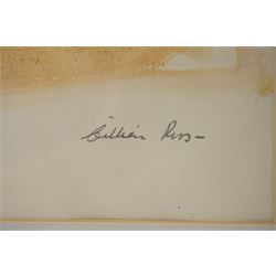 Gillian Ross Kelsey (British 1935-2025): 'Celtic Image No 3' and 'Celtic Image No 4', two acrylic monotypes signed and titled in pencil max 70cm x 110cm (2)