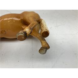 Beswick Norwegian Fjord Horse in Dun gloss, no. 2282, printed mark beneath, H16cm
