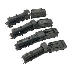 ‘00’ gauge - four kit built steam locomo