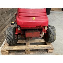 Countax K18 Twin ride on lawnmower 42” cut, with trailer and attachment 