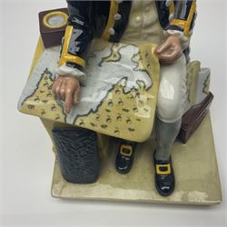 Royal Doulton figure, Captain Cook HN2889, with printed mark beneath, H22cm