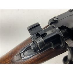 FIREARMS CERTIFICATE REQUIRED - BLANK FIRING Mauser 792 by 57 Mod.98 bolt action rifle marked BYF 41, re-proofed for .308 Winchester blank firing, with 61cm (24