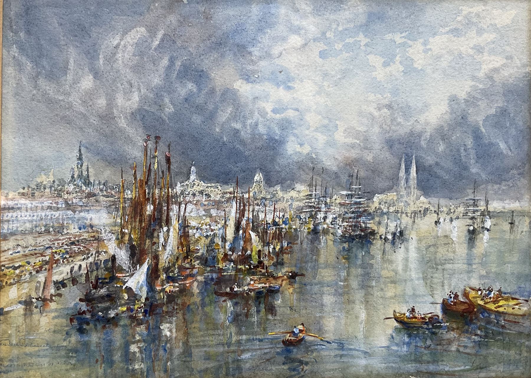Mary Weatherill (British 1834-1913): Venice, watercolour unsigned 15cm x 20cm
