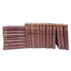 Wilson H.W. (Ed.): The Great War. The Standard History of the All-Europe Conflict. 1914-1919 Amalgamated Press. Uniformly bound in maroon/black cloth; and The War Illustrated. Seven bound volumes (Ex.8) 1914-1919. (20)