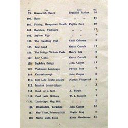 John Albert Cooper (British 1894-1943): 'Knaresborough', oil on canvas signed, later inscriptions verso 39cm x 29cm 
Provenance: exh. 'New Paintings by the East London Group', The Lefevre Galleries, London December 1932 No.110