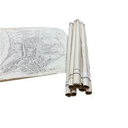Large collection early-mid 19th century Ordnance Survey maps, most six inches to one statute mile (approx. 20)