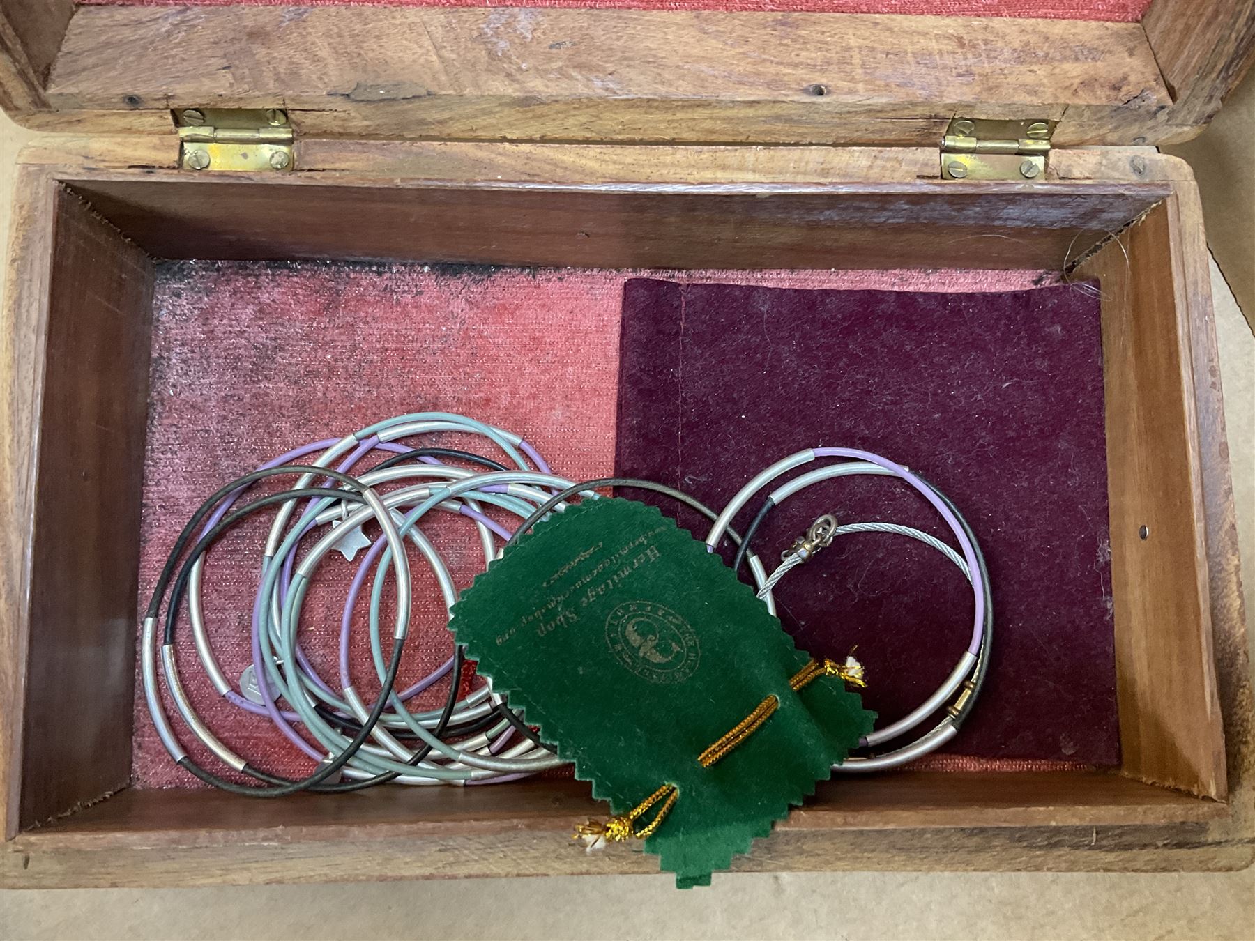 Two Greek Kerameikos plates together with a Kepamik plate and other Grecian style ceramics, carved African figures and treen, boxes etc 