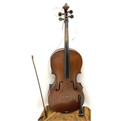 German Saxony three-quarter size cello f