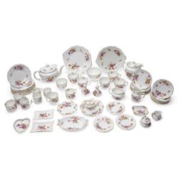 Royal Crown Derby 'Derby Posies' tea ware including tea and coffee cups and saucers, tea p...