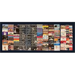 Mostly Jazz vinyl records including, 'Marvelous Miller Moods Glenn Miller Army Air Force Band', 'The Best of Glenn Miller', various other Glenn Miller, 'The Ink Spots Memories of You', 'Hamp's Big Band' etc, approximately 120 and a small number of singles