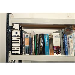 Collection of books to include, motoring, auto-biographies, The Modern Motor Engine I, II & III, cooking, music, fiction and non-fiction