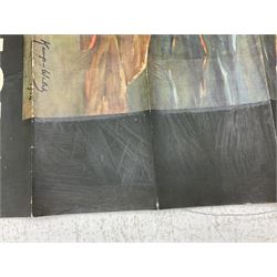 Edith M Kemp-Welch (British 1870-1941): 'Remember Scarborough! Enlist Now', rare original Parliamentary Recruiting Committee poster No. 41, circa 1915, printed by David Allen 149 x 98cm